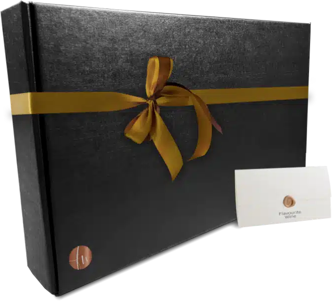 Geschenkdoos zwart - boekopening (6 flessen)