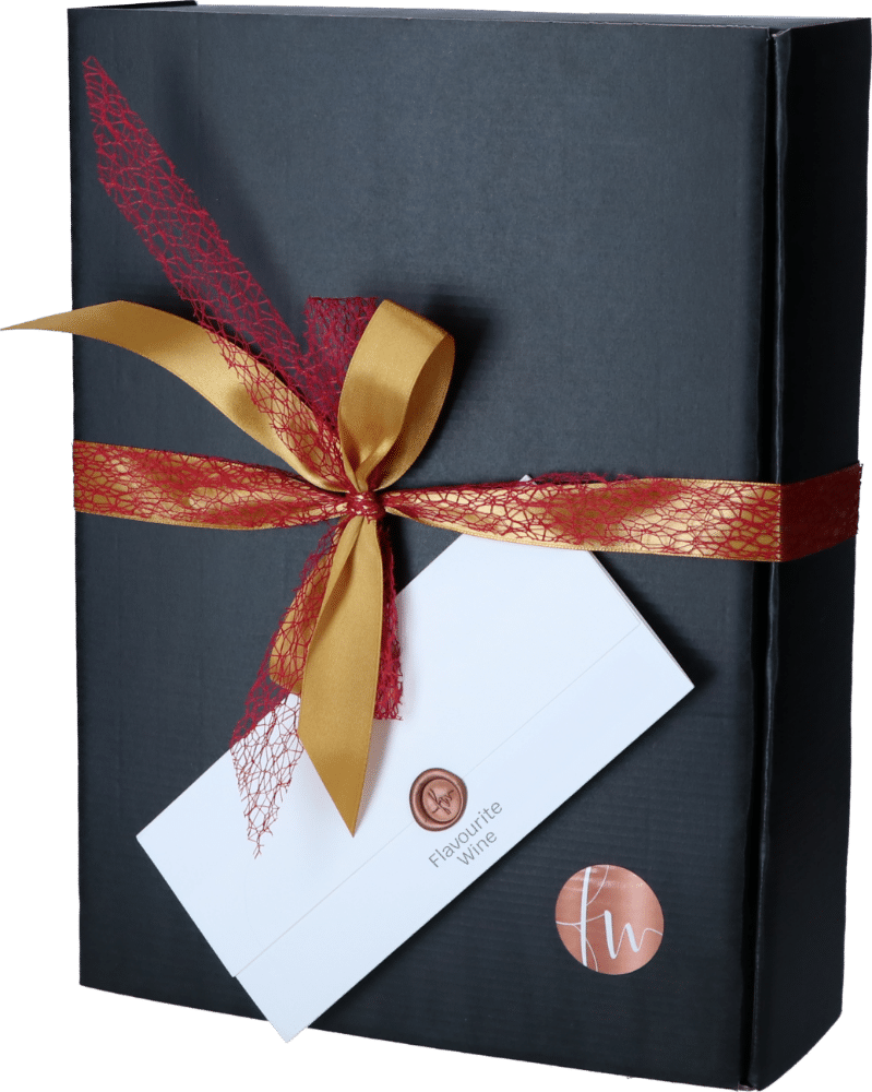 Geschenkdoos zwart - boekopening (3 flessen)